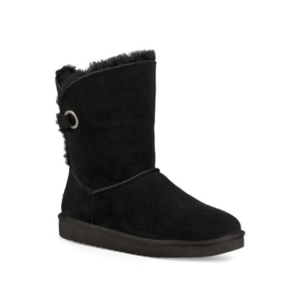 Koolaburra Shoes - KOOALABURRA REMLEY SHORTCOLOR Black suedeSIZE 7,8,9 Women's Short, Pull-…